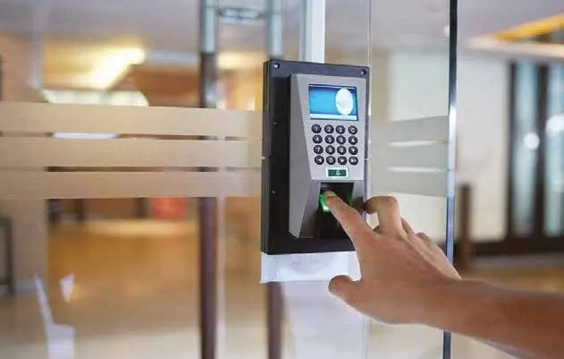 Biometric and card access control reader