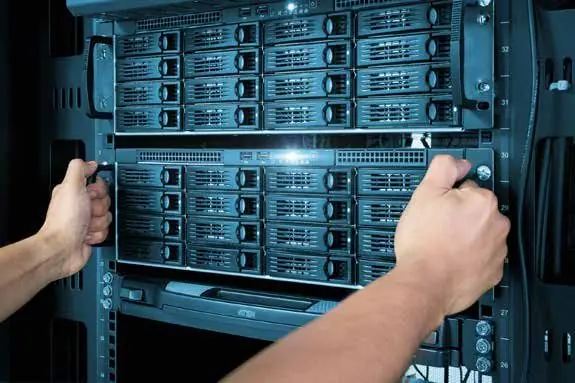 Installing equipment in a server rack